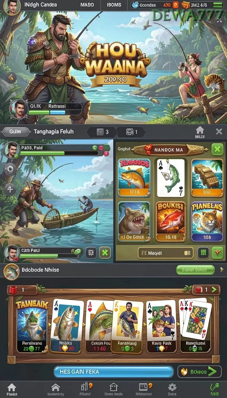 Galeri pratinjau visual dewa777 build APK resmi terbaru